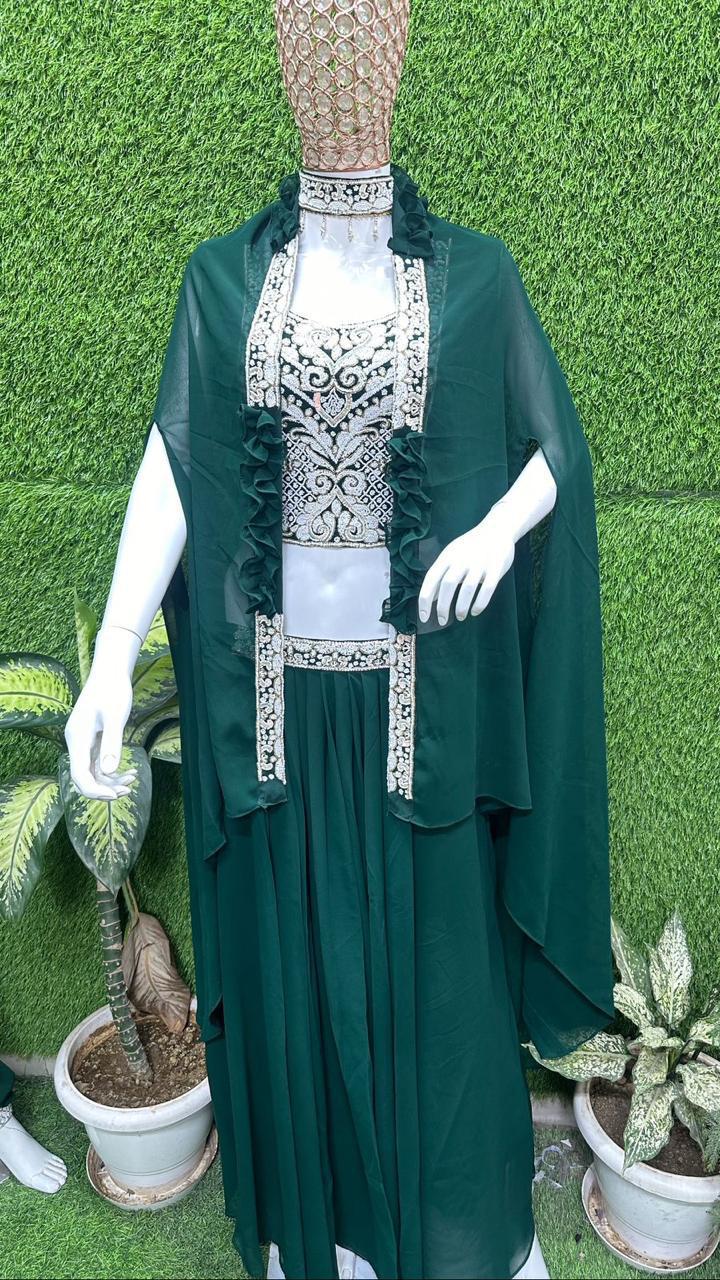 Designer Lehenga  "Elegant Rose Pink Designer Lehenga for Wedding & Party Wear"